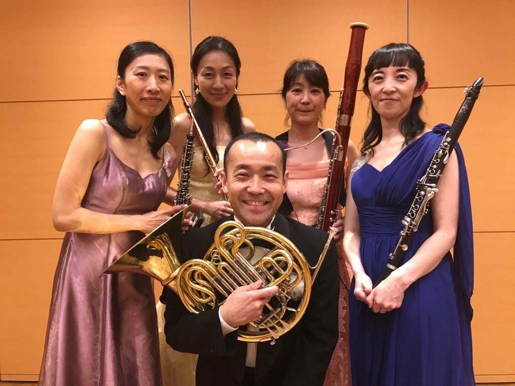 サロンコンサート「木管五重奏ＤＵＨＡ(ドゥハ）演奏会」