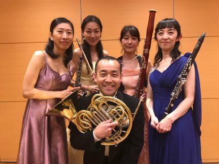 サロンコンサート「木管五重奏DUHA(ドゥハ)演奏会」